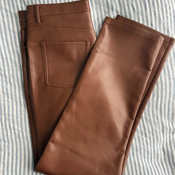 Aritzia Melina Leather Pants - Picture 3 of 8